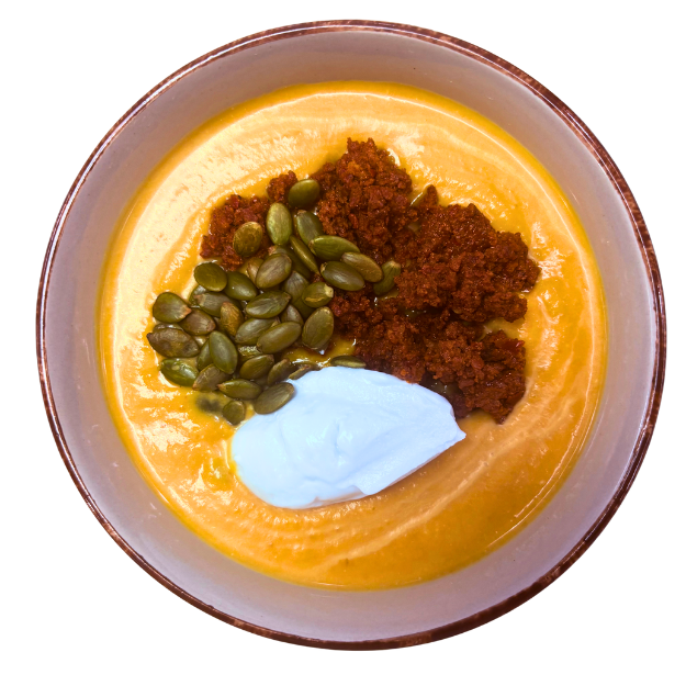 PUMPKIN CHORIZO SOUP