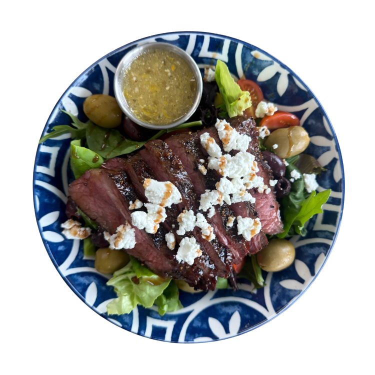 MEDITERRANEAN STEAK SALAD