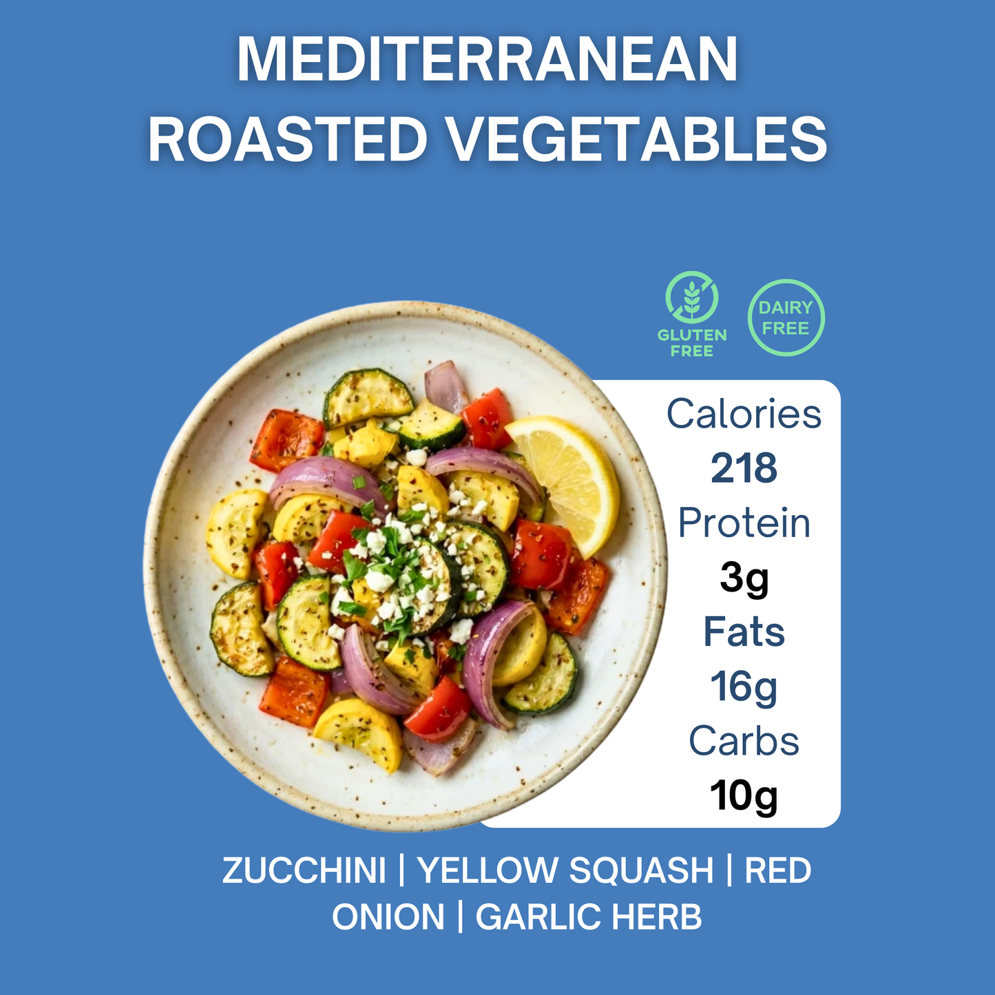 MEDITERRANEAN ROASTED VEGETABLES
