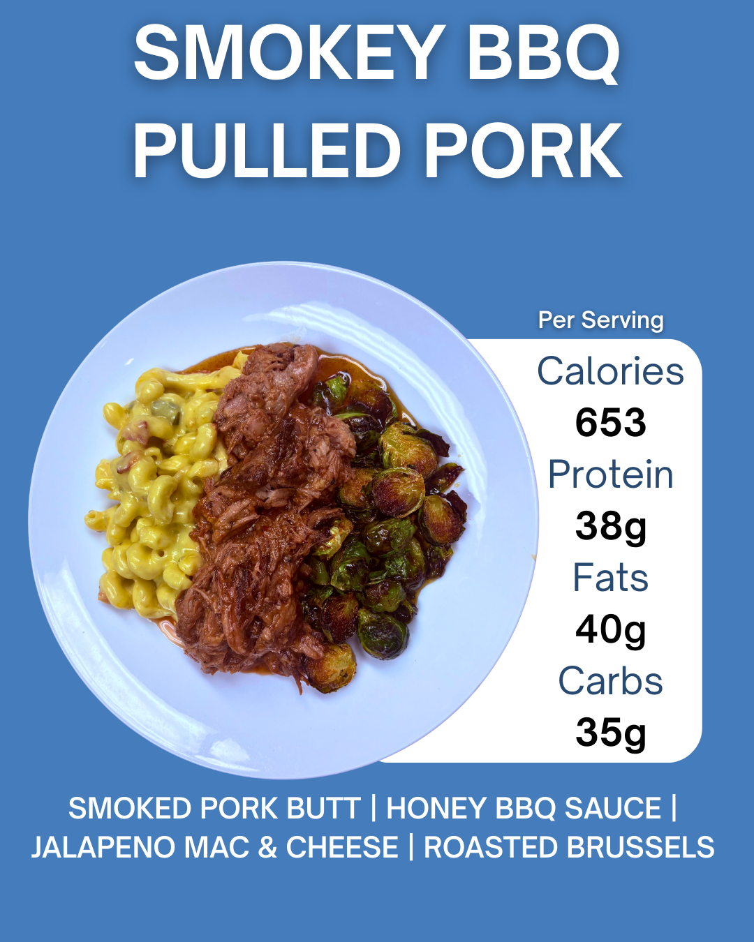 SMOKEY BBQ PULLED PORK