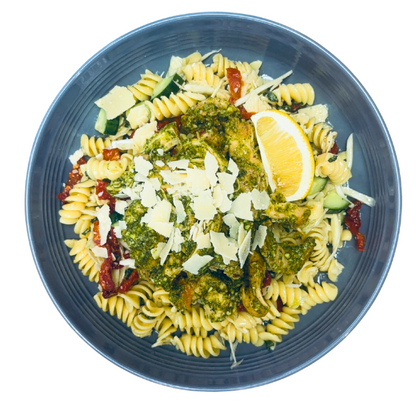 PESTO CHICKEN PASTA SALAD