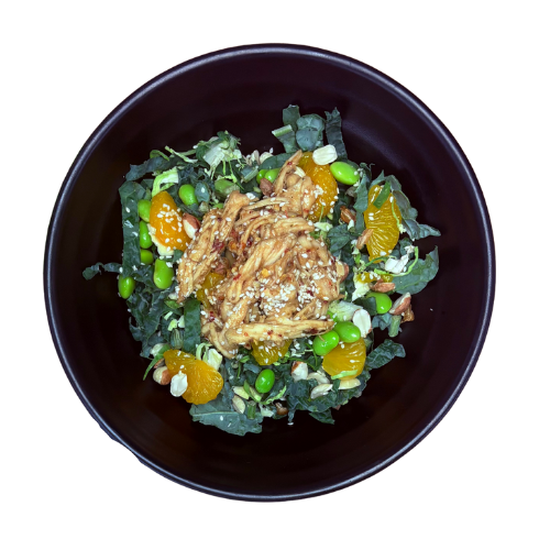 CITRUS CRUNCH CHICKEN KALE SALAD