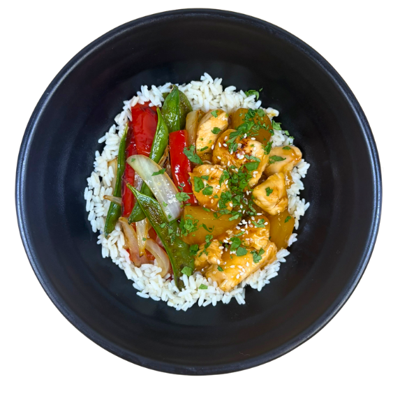 SWEET & SOUR CHICKEN BOWL