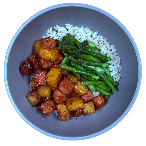 HONEY HAM & PINEAPPLE BOWL