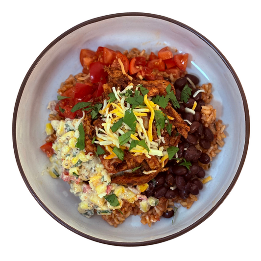 CHICKEN TACO POWER BOWL