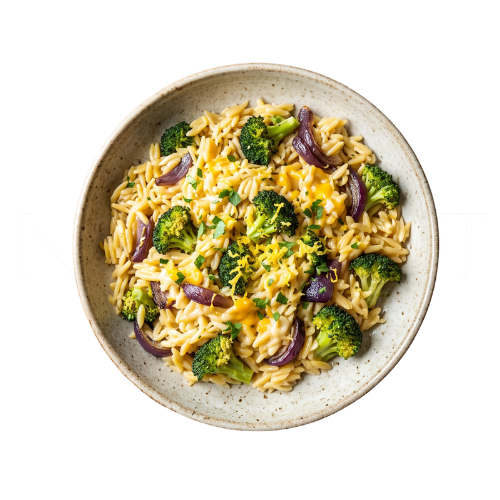 BROCCOLI ORZO PILAF