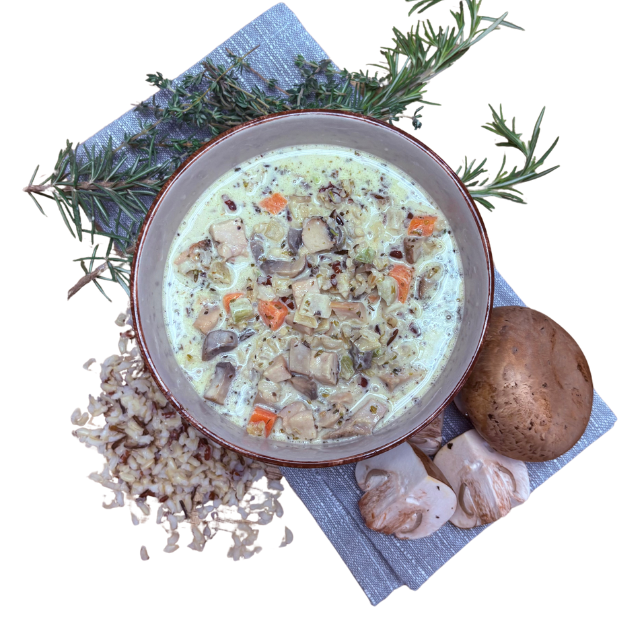 CHICKEN & WILD RICE SOUP