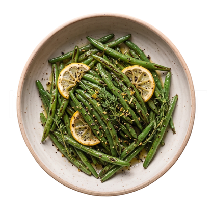 LEMON PEPPER GREEN BEANS