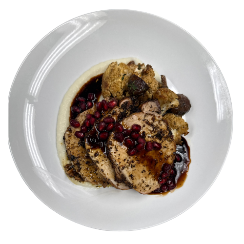 HERB CRUSTED PORK LOIN