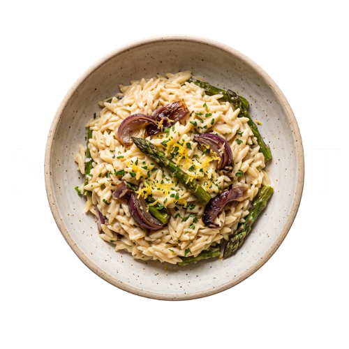 LEMON & ASPARAGUS ORZO PASTA