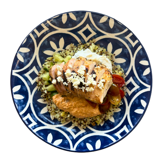 LEMON GREEK CHICKEN BOWL