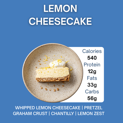 LEMON CHEESECAKE