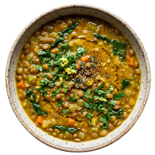 LEMON LENTIL SOUP