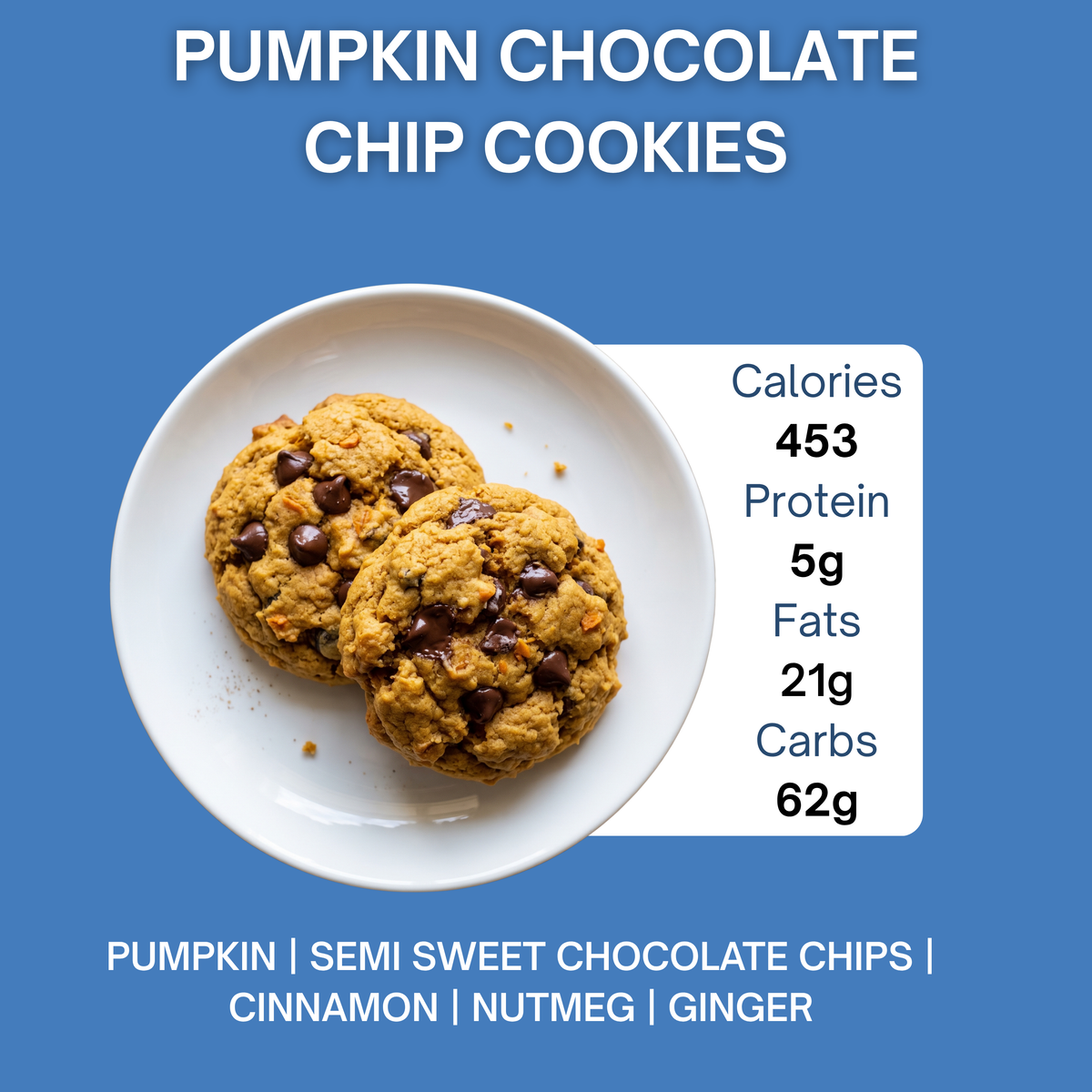 PUMPKIN CHOCOLATE CHIP COOKIES