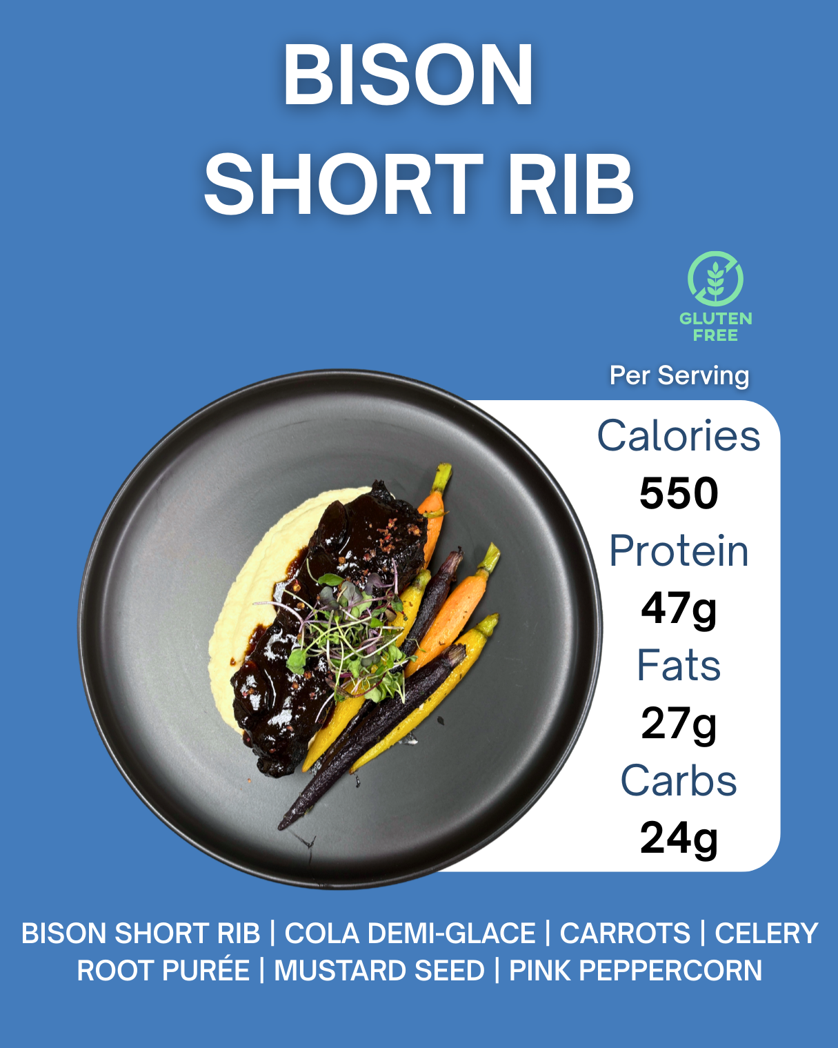 BISON SHORT RIB