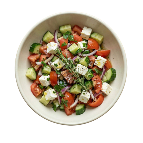 TOMATO & CUCUMBER SALAD