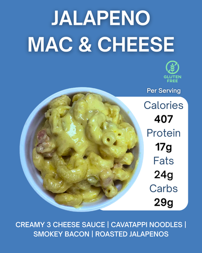 STUFFED JALAPENO MAC & CHEESE