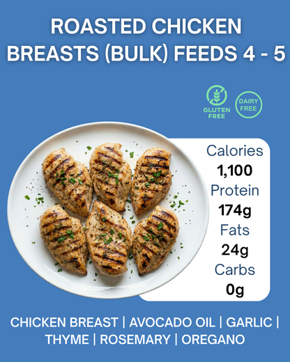 ROASTED CHICKEN BREASTS (FEEDS 4-5)
