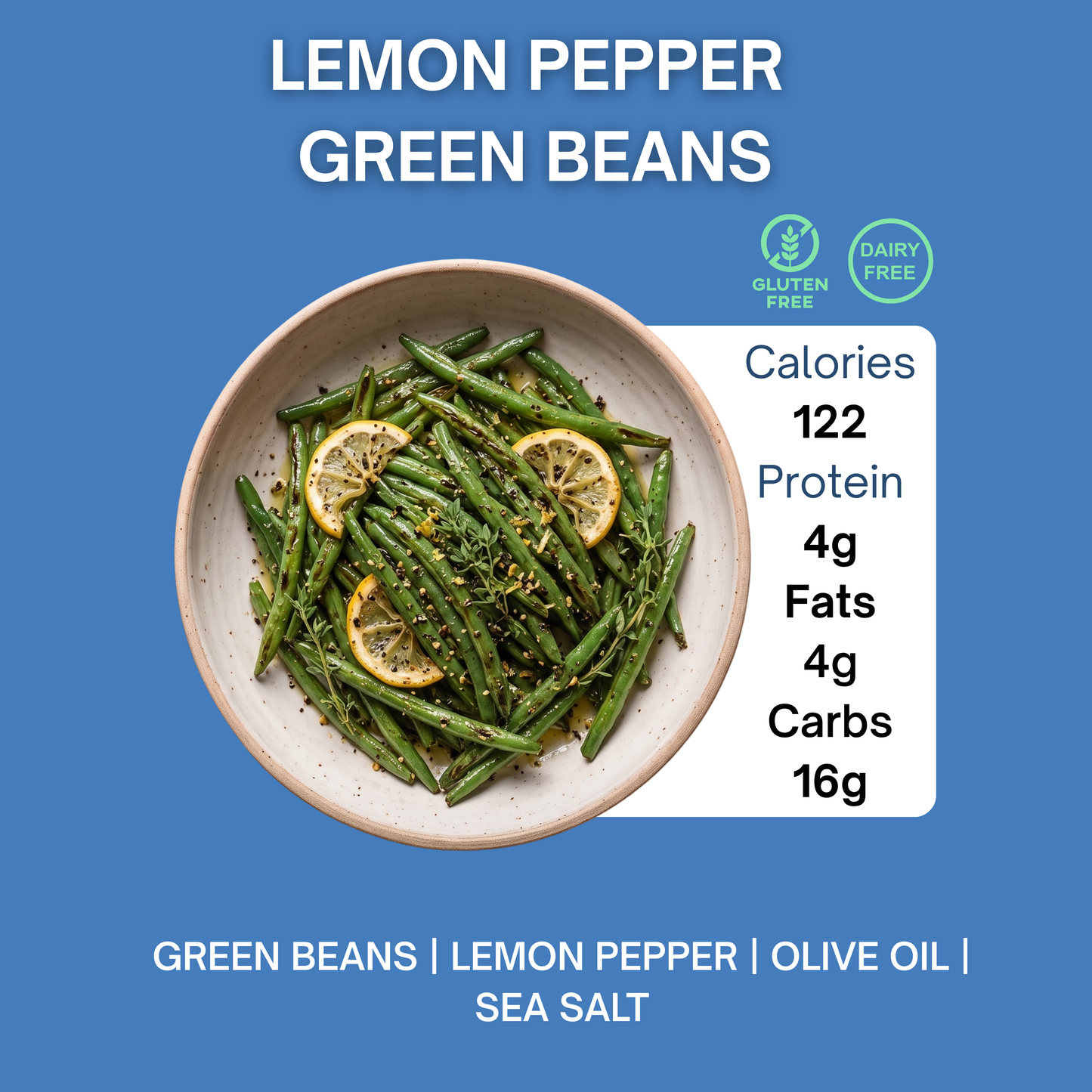 LEMON PEPPER GREEN BEANS