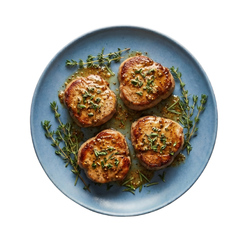 NORMANDY PORK FILETS (FEEDS 4-5)