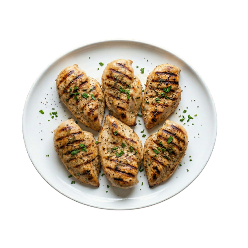 GRILLED CHICKEN BREASTS (BULK) FEEDS 4-5