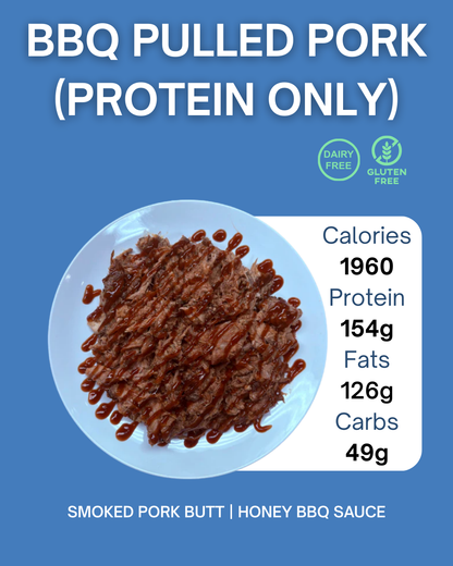 BBQ PULLED PORK - PROTEIN IN BULK