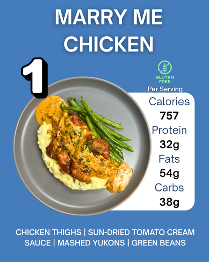 Pick 6 Meals (3 FREE) - Gourmet Ready To Eat Meals Cooked in SLC