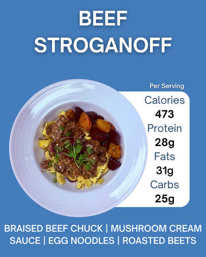 BEEF STROGANOFF