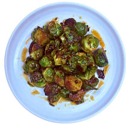HOT HONEY ROASTED BRUSSELS