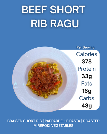 BEEF SHORT RIB RAGU