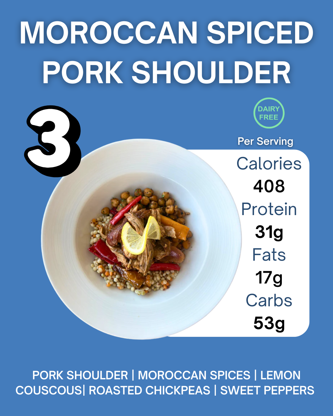Pick 6 Meals (3 FREE) - Gourmet Ready To Eat Meals Cooked in SLC