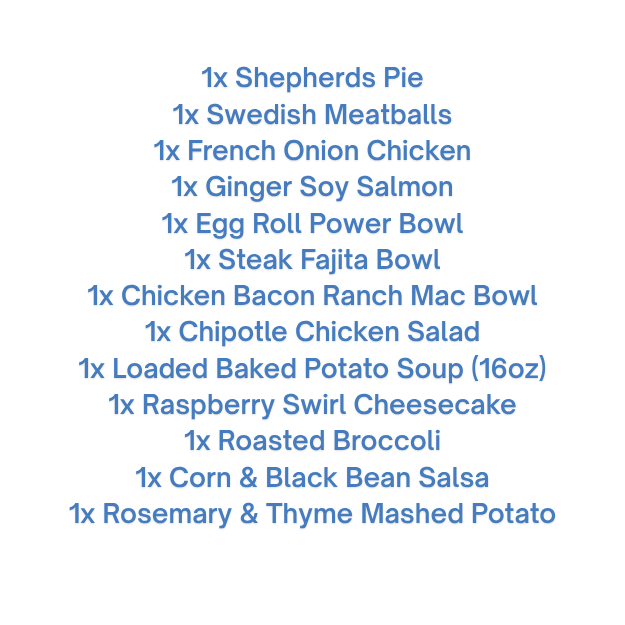 EASY 8 VALUE MEAL DEAL