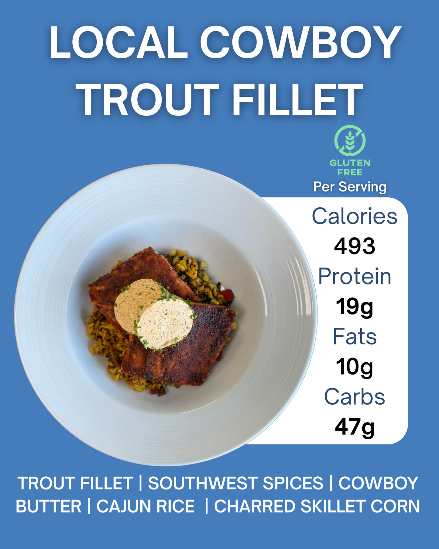 LOCAL COWBOY TROUT FILLET
