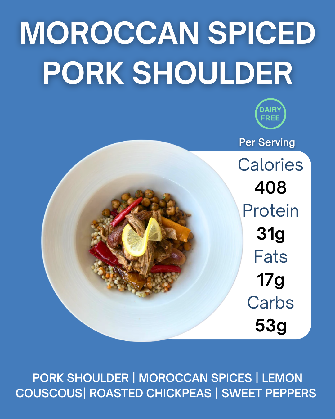 MOROCCAN SPICED PORK SHOULDER