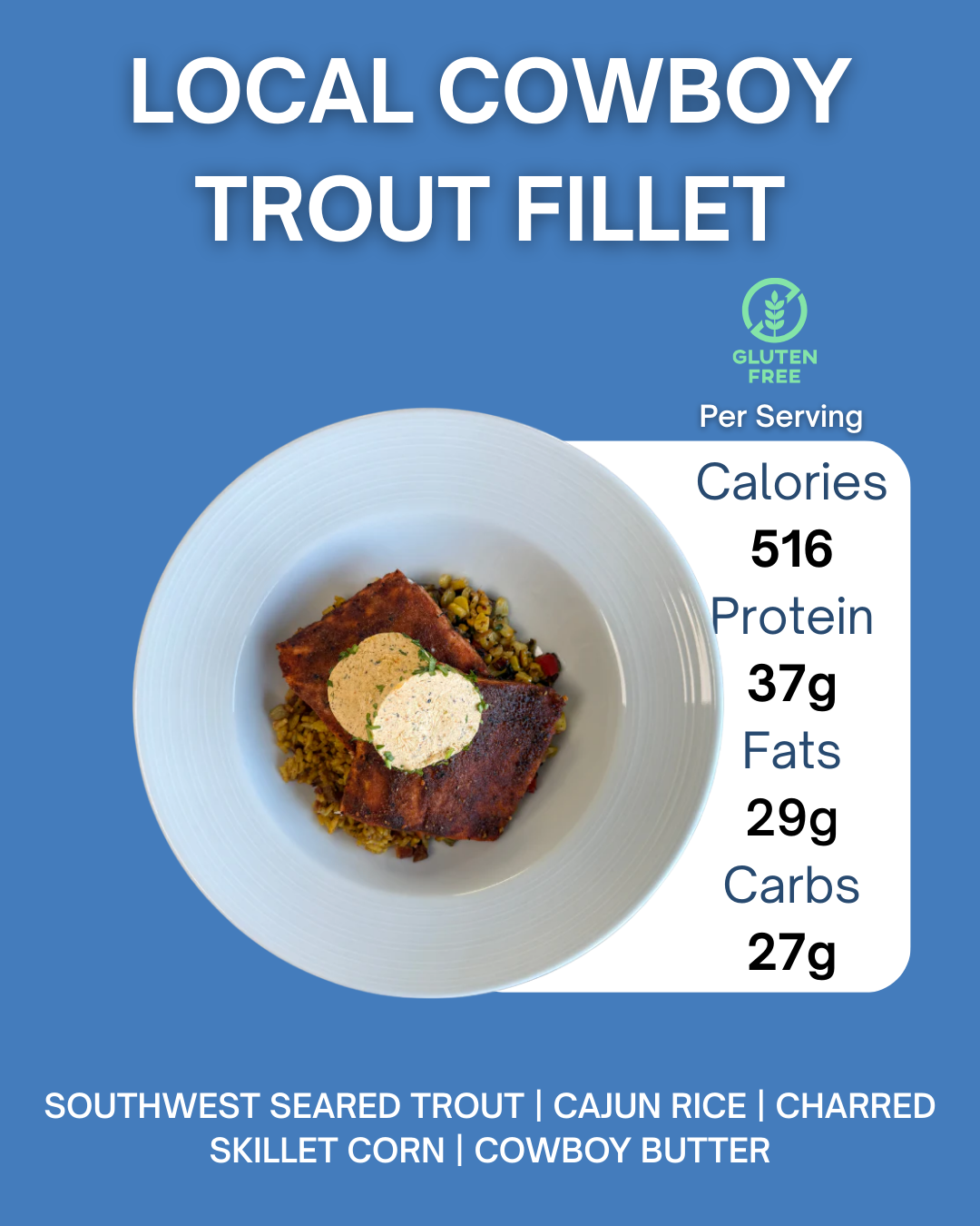 LOCAL COWBOY TROUT FILLET