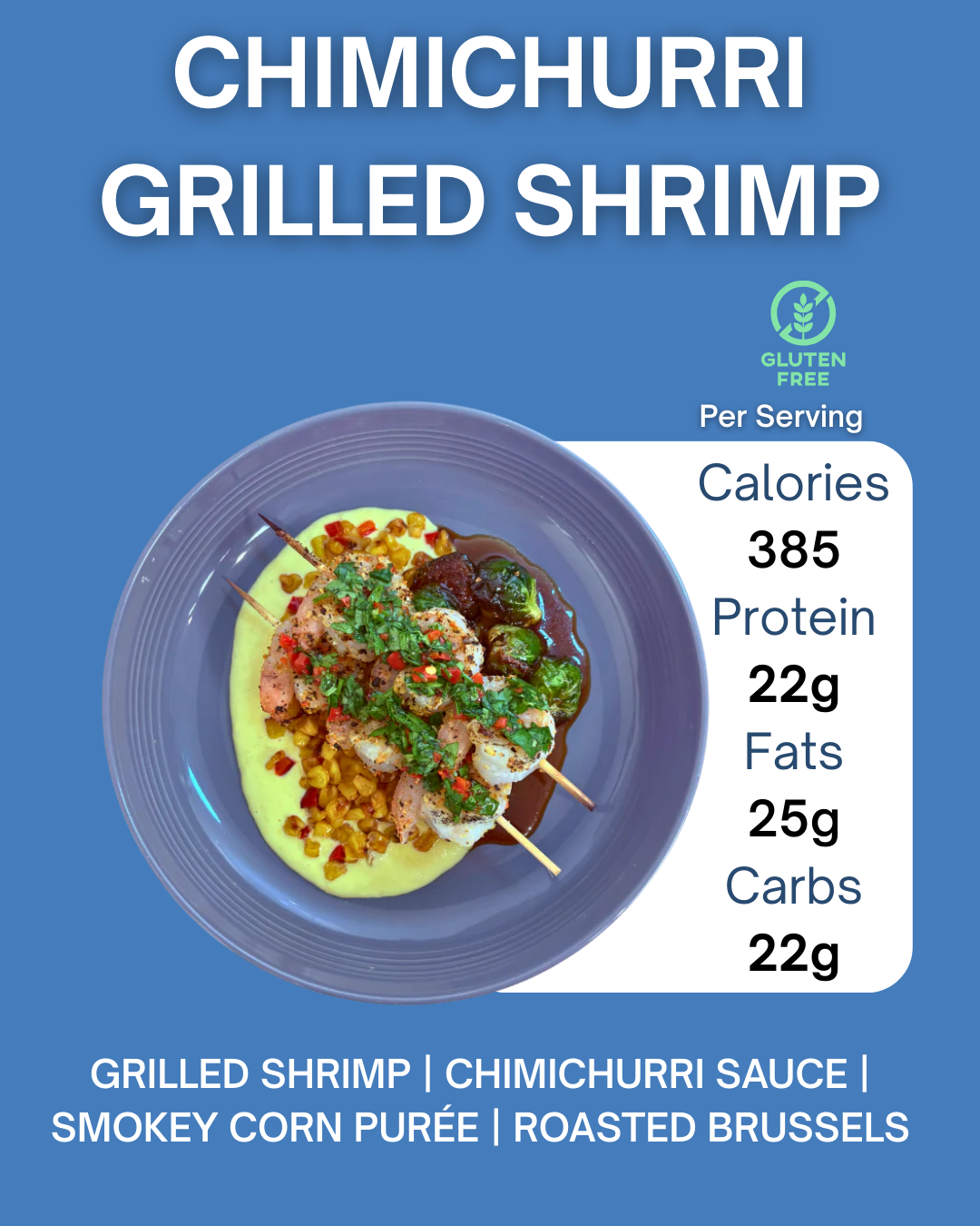 CHIMICHURRI GRILLED SHRIMP