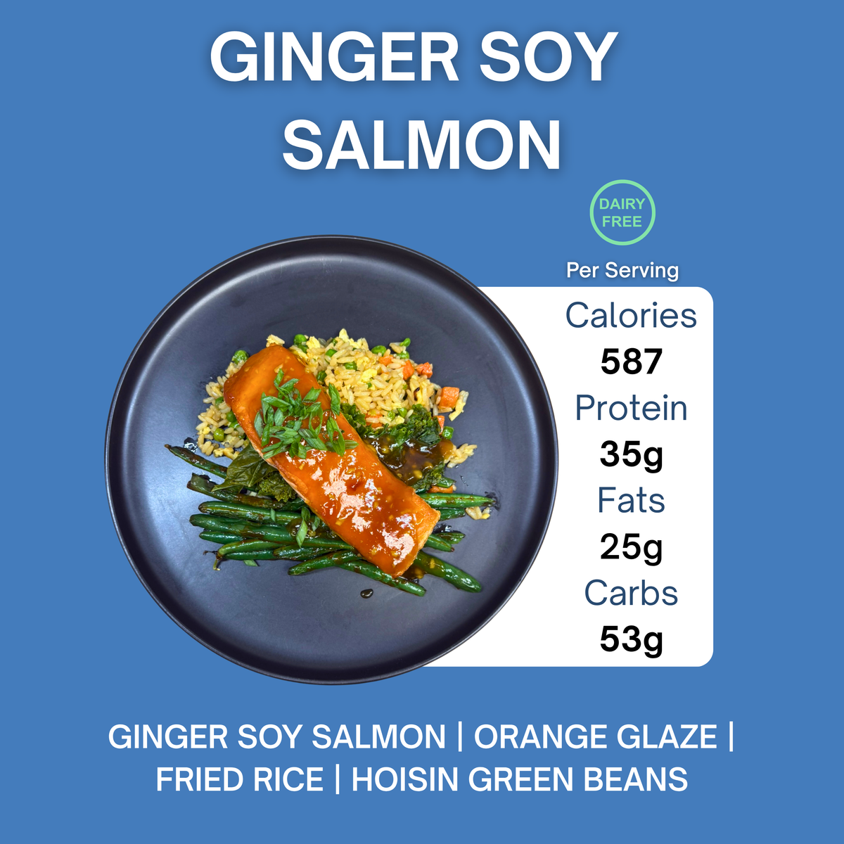 GINGER SOY SALMON