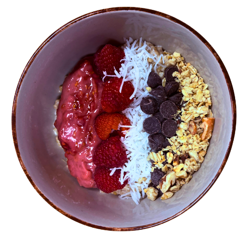 PEANUT BUTTER BANANA POWER BOWL