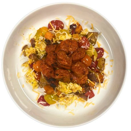 CHORIZO HASH POWER BOWL