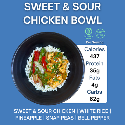 SWEET & SOUR CHICKEN BOWL