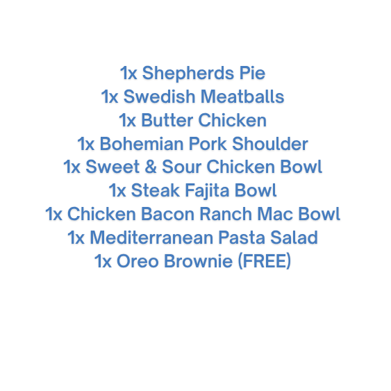 EASY 8 VALUE MEAL DEAL