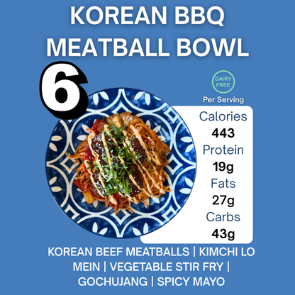6 Meal Welcome Offer - SLC Cooked Ready To Eat