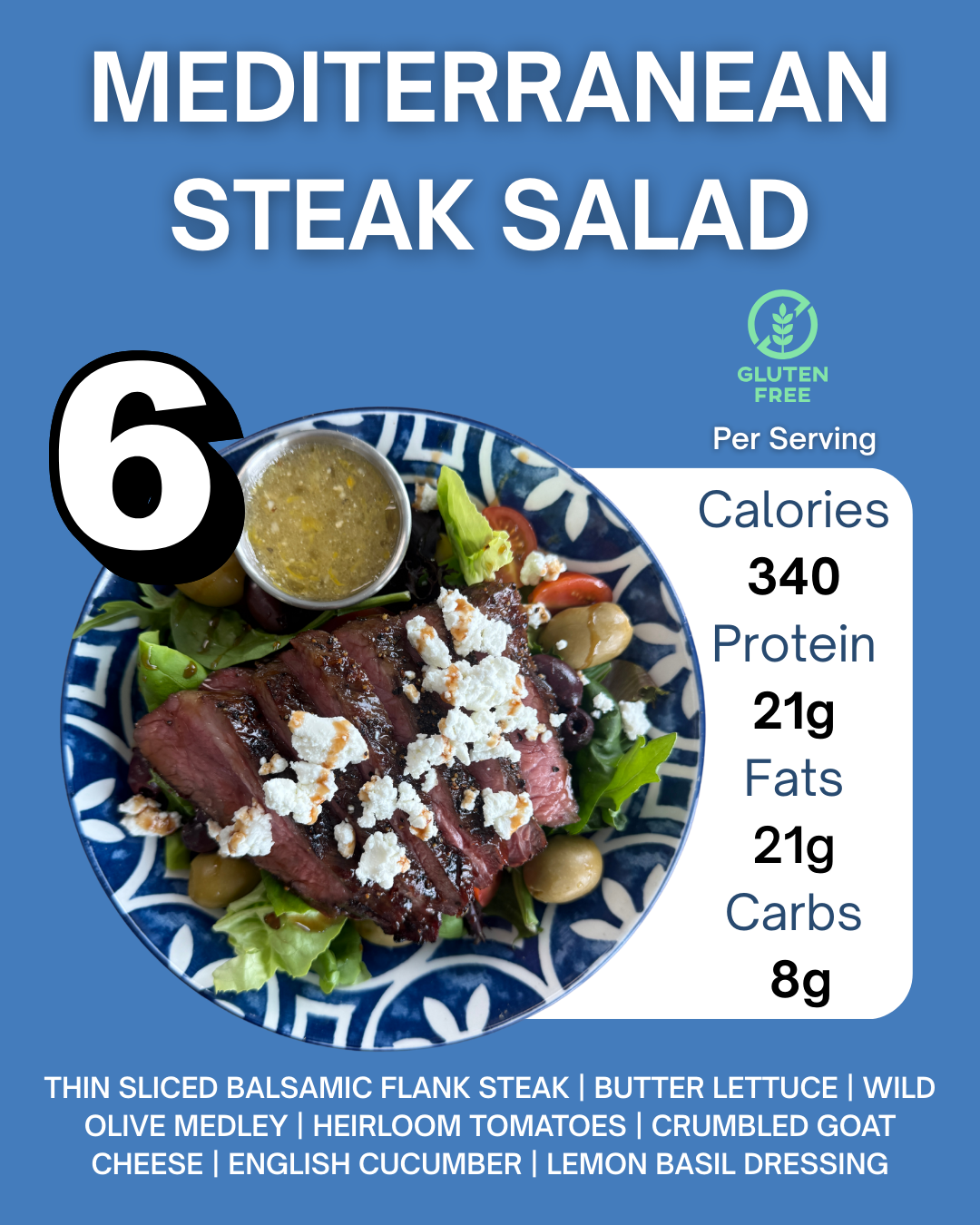 Pick 6 Meals (3 FREE) - Gourmet Ready To Eat Meals Cooked in SLC