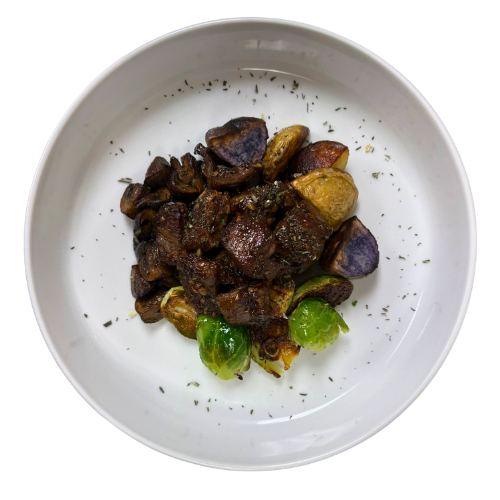 GARLIC STEAK BITES BOWL