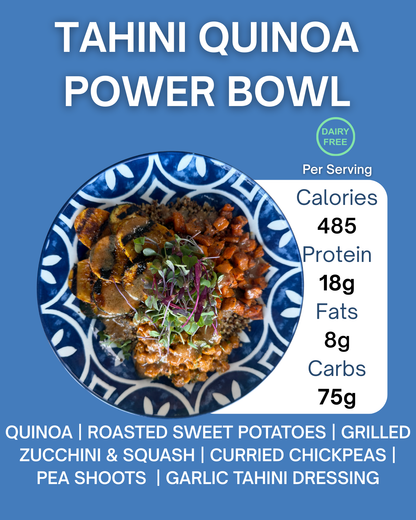 TAHINI QUINOA POWER BOWL