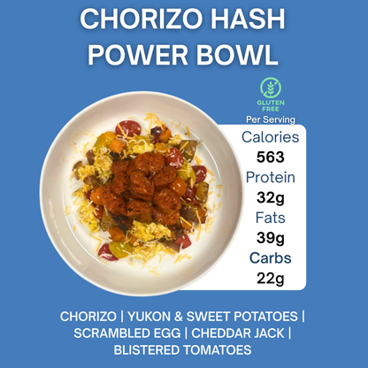 CHORIZO HASH POWER BOWL