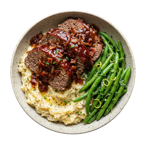 MAPLE BACON GLAZED MEATLOAF