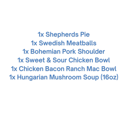 EASY 6 MEAL DEAL