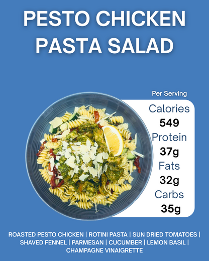 PESTO CHICKEN PASTA SALAD