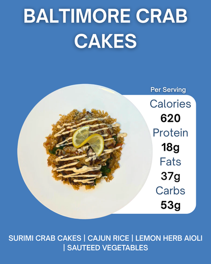 BALTIMORE CRAB CAKES